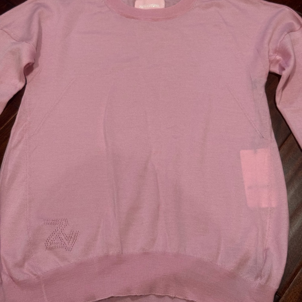 Zadig & Voltaire Cici Patch Star Blossom Sweater NWT - Picture 10 of 12